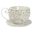 thumbnail image 2 of Lipstore Pot de Plante Pot de Fleurs Collection de Table Extérieure Pots de Fleurs Pot de Fleurs pour Blanc, 2 of 8