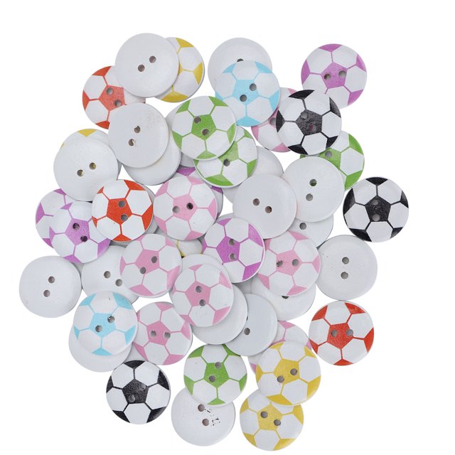 Buttons For Crafts, Wood Buttons Wooden Button For Scrapbooking For Knitting For DIY For Embellishment
