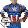 thumbnail image 3 of Marvel’s Captain America Youth Costume, 3 of 4
