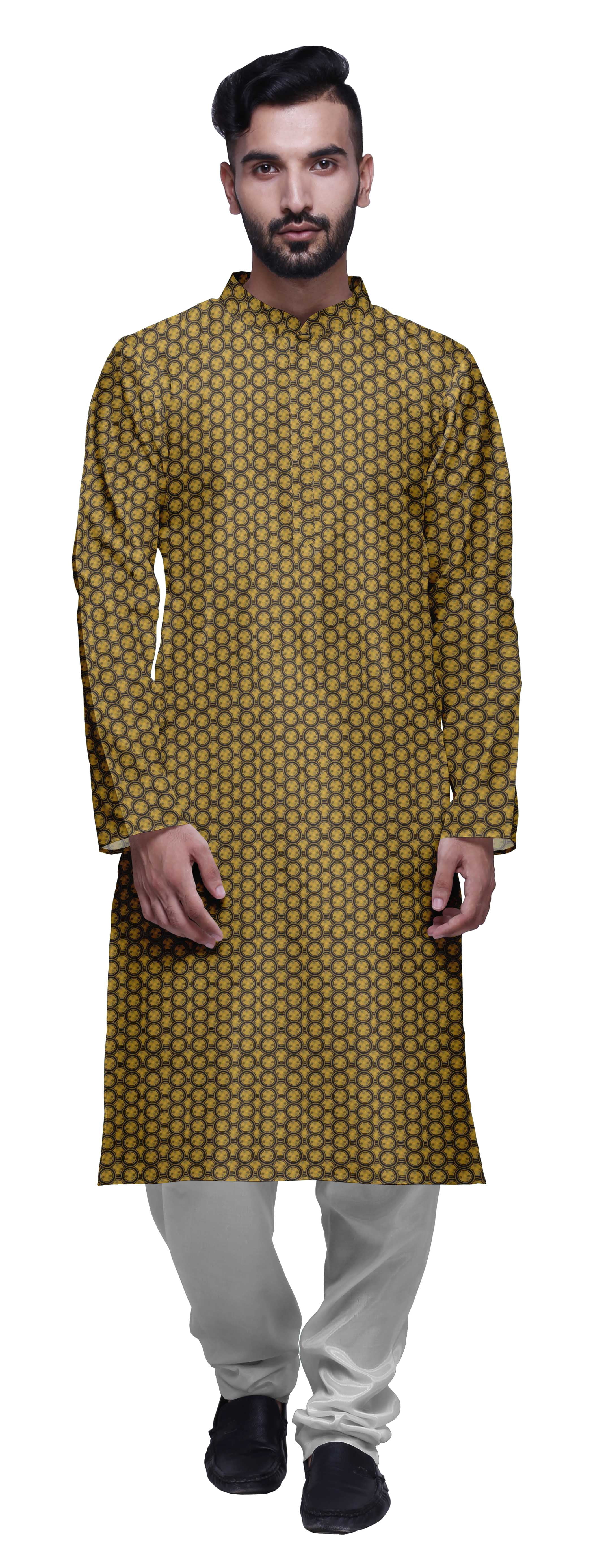 Atasi Designer Printed Kurta For Boys Casual Kurta Pajama Set Summer Clothing