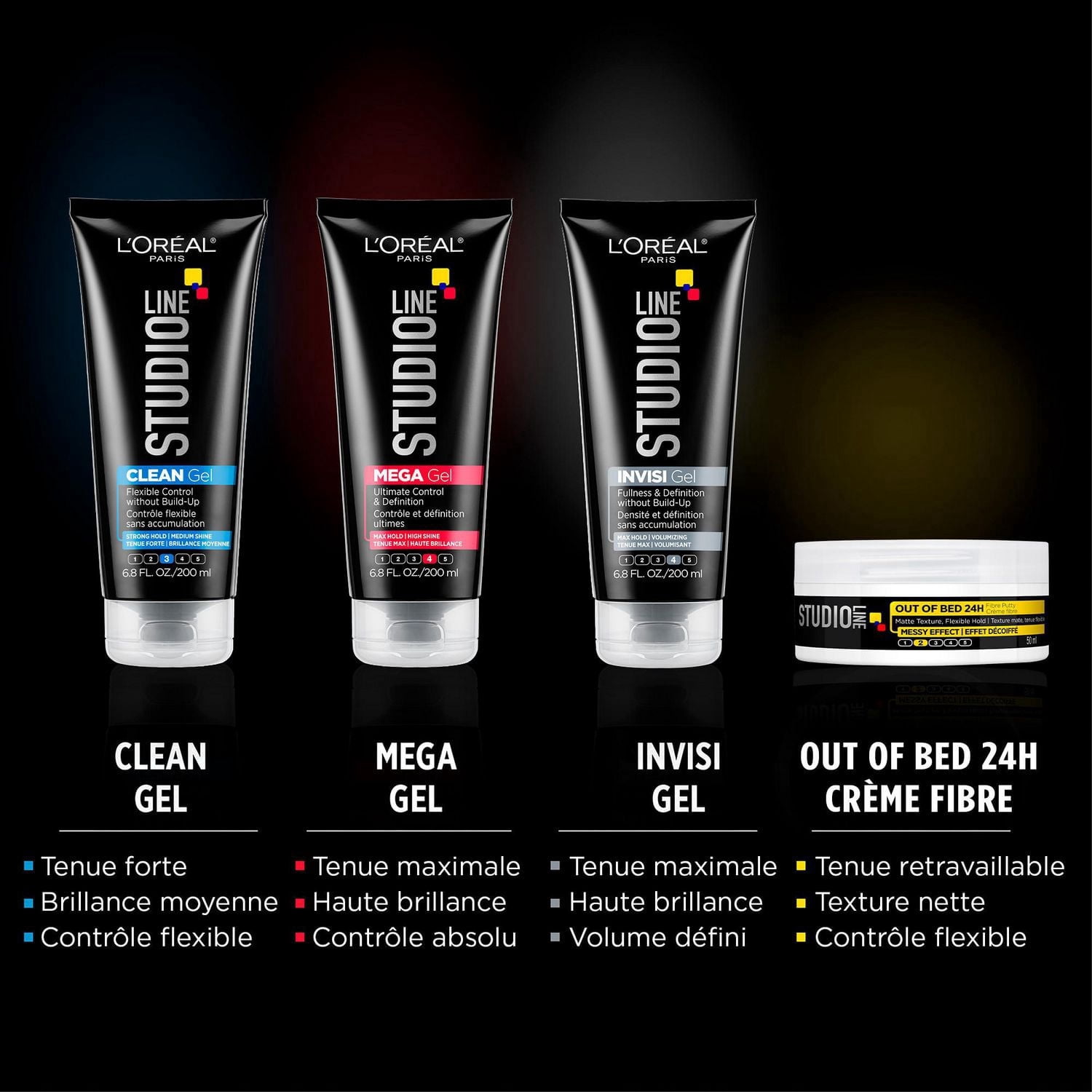 Studio Line Gel coiffant CLEAN