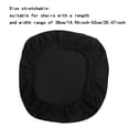 thumbnail image 2 of Elastic Chair Cover for Desk Chair Cushioned Seat Protector with Elastic Fit for Home and Dining Room, 2 of 6