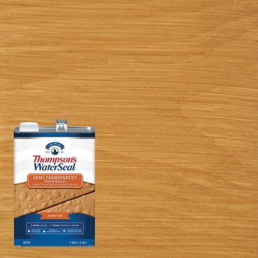 Scelleur semi-transparent pour le bois Thompson’s WaterSeal, tan désert, 3,78&nbsp;l