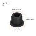 thumbnail image 2 of Unique Bargains Rubber Grommet Mount Dia 33/64' (13mm) Round T Type for Wire Protection 4 Pack, 2 of 5