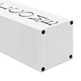 thumbnail image 3 of vidaXL Umbrella Stand Welcome Steel White, 3 of 4