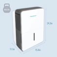 thumbnail image 5 of Refurbished - Keystone 35 Pint Portable Dehumidifier -white - KSTAD354D, 5 of 5