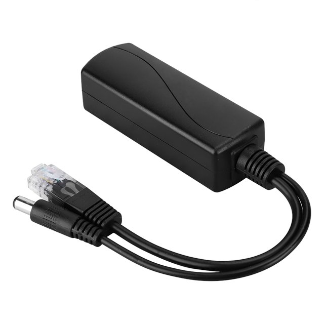 POE Adapter, Durability POE Adapter Cable, Mount Bracket For Abrasion Resistance Hotel Accommodation For Office Buildings