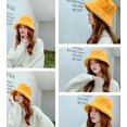 thumbnail image 2 of LinYooLi Bonnet Seau pour Femmes, Chapeau Doux et Moelleux, Bonnet d'Hiver Épais et Tendance, 2 of 5
