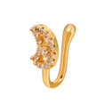 thumbnail image 4 of Clip On Nose Rings For Women Non-Pierced Nose Hoop Ring Adjust Nose Cuff, 4 of 9
