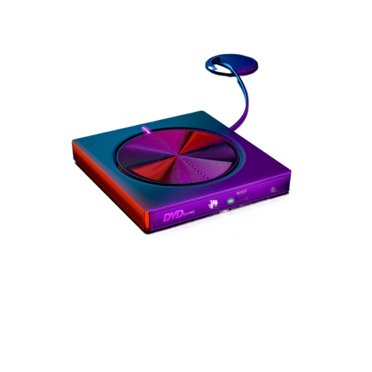 Lecteur de CD/DVD Externe 6-en-1 pour Portable Lecteur DVD Portable Graveur Lecteur pour Portable