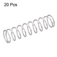 thumbnail image 2 of Unique Bargains 11mmx0.9mmx40mm 304 Stainless Steel Compression Spring 11N Load Capacity 20 pcs, 2 of 5