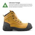 thumbnail image 2 of Tiger Safety CSA Men's Work Boots Waterproof Steel Toe Leather 7666, 2 of 7