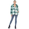 thumbnail image 4 of White Mark Women's Plaid Shacket, 4 of 6