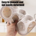 thumbnail image 4 of Fesfesfes Silicone Cake Molds Baking Tools Kitchen Bread Molds Non Stick for Cake Bread Muffin Oven Microwave Safe Easy to Clean Home Baking Accessories, 4 of 5
