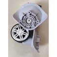 thumbnail image 4 of 2 Pieces Suitcase Wheels Replacement Luggage Case Caster Organizer Tool Baggage Organizer Roller Low-noise Removable Repair Accessory Black Dual Rows, 4 of 8