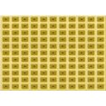 thumbnail image 1 of Ahgly Company Machine Washable Indoor Rectangle Transitional Caramel Brown Area Rugs, 6' x 9', 1 of 7