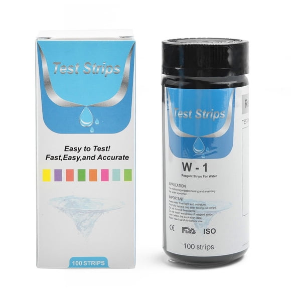 MYG Water Hardness Test Kits, 100 Strips Hard Water Test Kit for Drinking Water Tap Water Well Pool Spa Water Softener Quick Accurate Water Quality Testing Kit (0-425 PPM)
