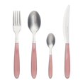 thumbnail image 1 of ARIMI Nilu Ensemble de Coutellerie Italienne en Acier Inoxydable 24 Pcs - Service pour 6 - Poignée Rose, 1 of 4