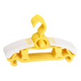 thumbnail image 2 of Elodie 5 Pcs Cintres Ajustables Garde-Robe Cintres Multifonctions pour Vêtements d'Enfants Jaune, 2 of 8