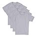 thumbnail image 2 of Hanes Mens ComfortSoft 4-Pack Crewneck T-Shirts, 3XL, Light Steel, 2 of 4
