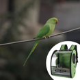 thumbnail image 3 of Portable Bird Backpack Shoulder Bag Non-Slip Bottom Cushion Pet Knapsack Carrier Green, 3 of 8
