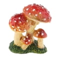 thumbnail image 3 of DOLITY Figurine Mini Champignon Maison Jardin Féerique Terrarium Déco Jaune Rouge C, 3 of 9