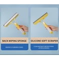 thumbnail image 2 of Agiferg 3 In 1 Window Cleaning Tool For Car Indoor Outdoor High Windows, Window Wiper Washing Scraper Smooth Grinding Comfortable Grip For Home Kitchen Hardwood, 2 of 5