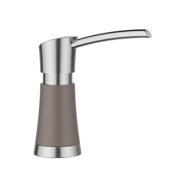 Artona Distributeur de Savon - PVC Acier/gris Volcano