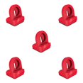 thumbnail image 3 of jesticaly Silicone Smartwatch Charging Stand Charger Holder Portable Support Base Home Bedroom Replacement for Watch Red 5Set, 3 of 6
