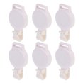 thumbnail image 3 of 6Pcs Convenient Badge Holders Wear-resistant Badge Buckles Portable Card Reels Badge Accessory, 3 of 9