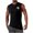 Black, variant on EGNMCR Round-Neck Tank Top Men's Tank High Elasticity Sports Pullover Round Neck Sleeveless Fitness Muscular Man Fitness Clothes Men cotton Tank Top