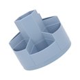 thumbnail image 1 of Porte-stylo Grande Capacité Rotation à 360 Degrés Rangement Résistant à l'Usure pour Bureau École Conception à Sept Compartiments Conception à Ouverture par Pas, 1 of 8
