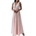 thumbnail image 1 of Ketyyh-chn99 Robes de Bal pour Femmes Robes de Soirée Formelles pour Mariage Élégantes Invitée de Mariage Soirée Robe Formelle Robes Sans Manches Rose,G, 1 of 5