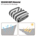 thumbnail image 3 of Yescom 16x16 Ft 97% UV Block Square Sun Shade Sail HDPE Canopy Patio Park Backyard, 3 of 10