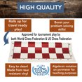 thumbnail image 2 of WE Games Tournament Roll Up Vinyl Chess Board - 20 inches, 2 of 7