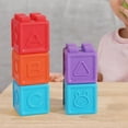 thumbnail image 4 of SPOORYYO Silicone Stacking Blocks Set Soft Early Learning Toy for Sensory Development Tactile Stimulation Motor Skills and Interactive Play, 4 of 9