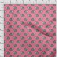 thumbnail image 3 of oneOone Cotton Flex Fabric Elephant Block Decor Fabric Printed BTY 40 Inch Wide, 3 of 4