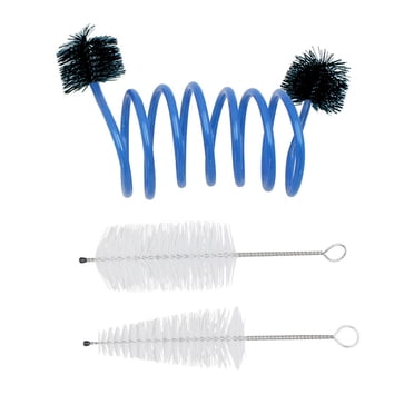 Trumpet Cleaning Kit - Includes Flexible Rod, Mouthpiece Brushes, Stainless Steel Spring, for Wind Instruments (Trumpets/Flutes), Deep Cleaning