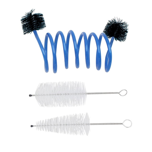 Trumpet Cleaning Kit - Includes Flexible Rod, Mouthpiece Brushes, Stainless Steel Spring, for Wind Instruments (Trumpets/Flutes), Deep Cleaning