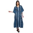 thumbnail image 3 of Moomaya Kaftan de Plage, Paréo de Bikini, Robe Longue Maxi Caftan pour Femmes, 3 of 6