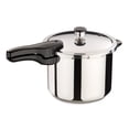 thumbnail image 1 of Presto 01362 6 Quart Stainless Steel Pressure Cooker, Tri Clad Base, Silver, 1 of 9