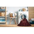 thumbnail image 2 of Ahgly Company Tapis d'Intérieur Rectangulaire Transitionnel Rouge Brique Feu Lavable à la Machine, 7 Pieds x 10 Pieds, 2 of 7