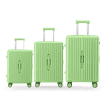 thumbnail image 1 of WINGOMART Ensemble de Bagages 3 Pcs Léger Durable Coque Rigide PC+ABS, Roues Doubles Pivotantes, Cadenas TSA - 22 Po/26 Po/30 Po - Vert, 1 of 9