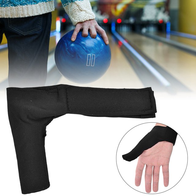 Bowling Ball Thumb Saver, Adjustable Protection Strong Reversible Bowling Ball Finger Grip For Bowling Ball