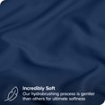 thumbnail image 3 of Bare Home Body Pillowcase - Envelope Closure - Ultra Soft - Double Brushed - Dark Blue, 3 of 6