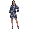 thumbnail image 1 of Moomaya Printed Kimono Robe For Girls Crossover Bathrobe Kimono Women Bathrobe, 1 of 6
