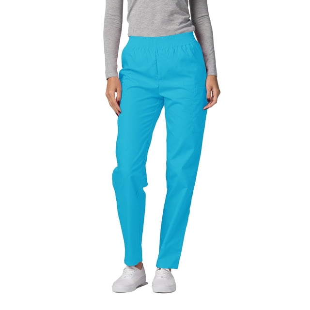 Adar Universal Scrubs for Women - Tapered Utility Cargo Scrub Pants