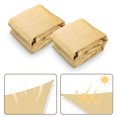 thumbnail image 3 of Yescom 2 Pack 25FT Triangle Sun Shade Sail Canopy UV Block Commercial Carpark Pool Camping Beach Outdoor Beige, 3 of 10