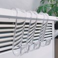 thumbnail image 3 of EGNMCR Large S-shaped Radiator Hook Cylindrical Radiator Clothes Hook Bathroom Hook Rack Coat Hook4PCS link up with, 3 of 6