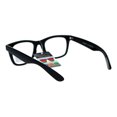 thumbnail image 4 of SA106 Lunettes de Lecture Progressives Rétro à Monture Corne Multi 3 Foyers Noires 1,5, 4 of 4